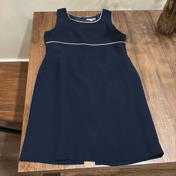 Un Deux Trois Dresses & Skirts - Un Deux Trois dress size L. French 45. US size 12? Navy blue. Classic